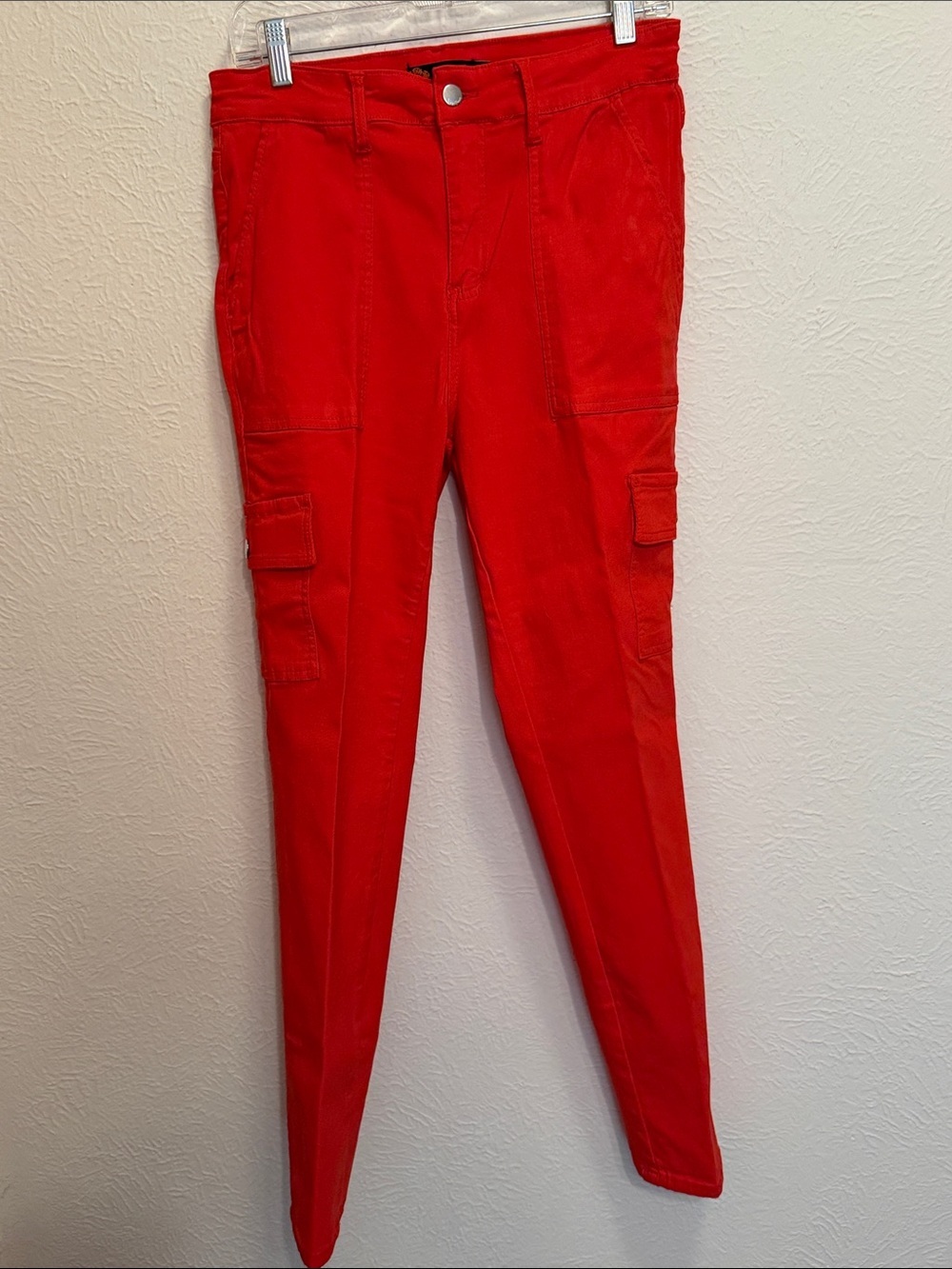 🥕🥕🥕3 for 12$🥕🥕🥕Indigo Poppy Red Cargo Skinny Pants-12